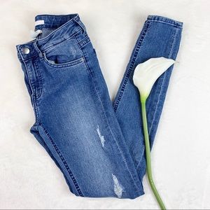 H&M Ripped Distressed Skinny Jeans